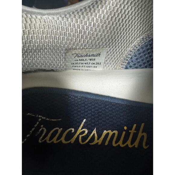 Tracksmith Eliot Runner Navy/Ivory Gum Sole US 11.5